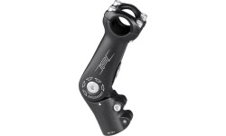 Wspornik kierownicy FORCE S6.3 regulowany 25,4/90mm, aluminiowy, czarny matowy