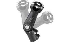 Wspornik kierownicy FORCE S6.3 regulowany 25,4/90mm, aluminiowy, czarny matowy