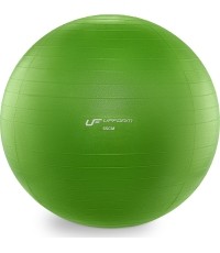 Profesjonalna piłka gimnastyczna Anti-Burst 65 cm zielona UpForm
