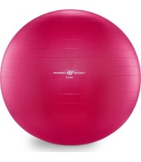 Piłka gimnastyczna Anti-Burst 65 cm różowa Marbo Sport