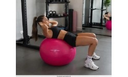 Piłka gimnastyczna Anti-Burst 65 cm różowa Marbo Sport