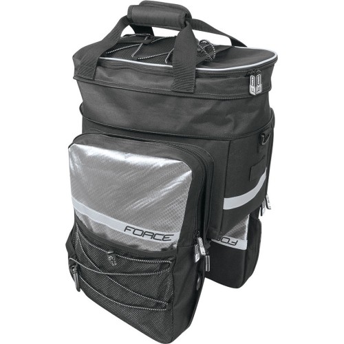FORCE Large torba na bagażnik, 20 l, czarna