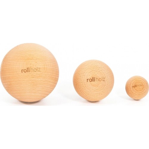 Zestaw kul do masażu rollholz, buk
