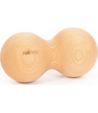rollholz podwójna kula, buk, 10 cm