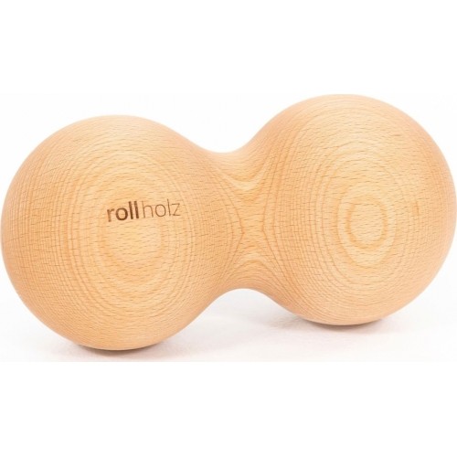 rollholz podwójna kula, buk, 10 cm