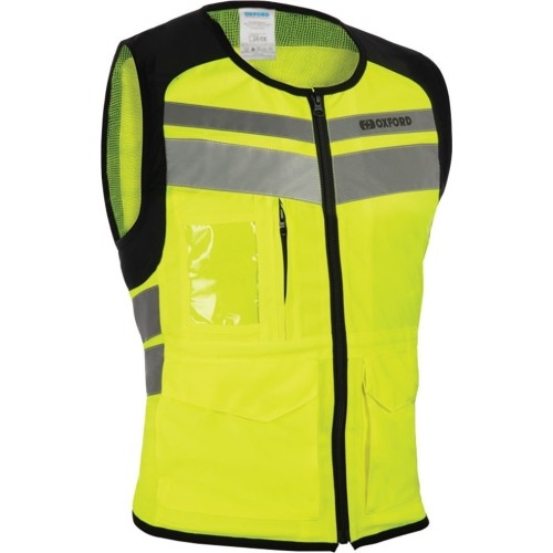 Kamizelka odblaskowa Oxford Utility Bright Top - Fluo Yellow/Reflective Grey/Black
