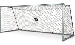Aluminiowa bramka do piłki nożnej EXIT Scala 500x200 montowana do podłoża