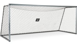 Aluminiowa bramka do piłki nożnej EXIT Scala 500x200 montowana do podłoża