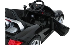 Pojazd elektryczny Porsche 911 Carrera, czarny