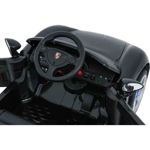 Pojazd elektryczny Porsche 911 Carrera, czarny