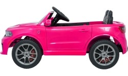 Pojazd elektryczny Dodge Durango, różowy