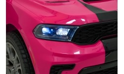 Pojazd elektryczny Dodge Durango, różowy