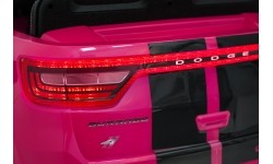 Pojazd elektryczny Dodge Durango, różowy