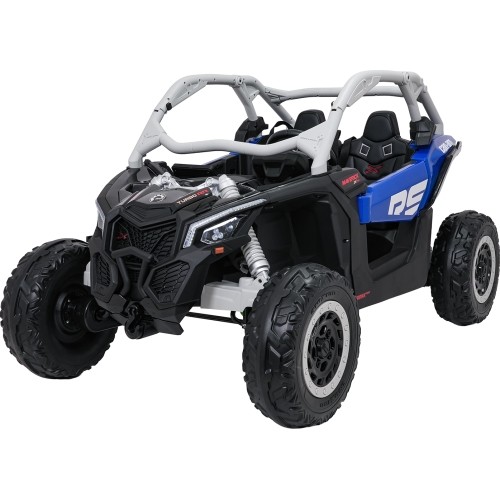 Elektryczny pojazd buggy Maverick Turbo RR niebiesko-szary