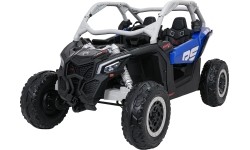 Elektryczny pojazd buggy Maverick Turbo RR niebiesko-szary