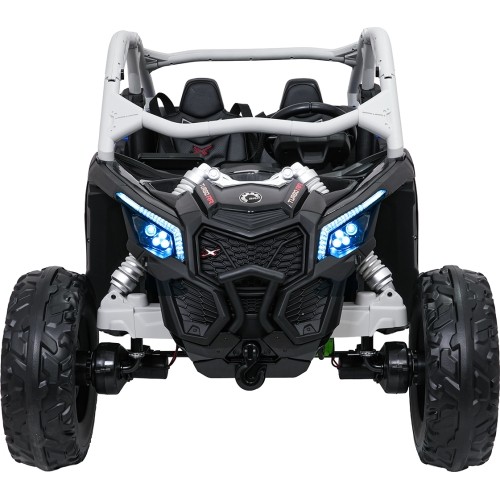 Elektryczny pojazd buggy Maverick Turbo RR niebiesko-szary