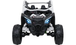 Elektryczny pojazd buggy Maverick Turbo RR niebiesko-szary