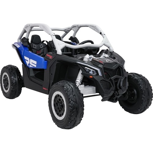 Elektryczny pojazd buggy Maverick Turbo RR niebiesko-szary