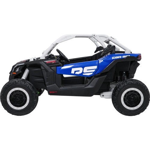Elektryczny pojazd buggy Maverick Turbo RR niebiesko-szary
