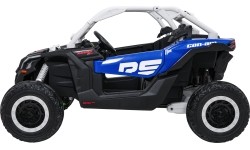 Elektryczny pojazd buggy Maverick Turbo RR niebiesko-szary