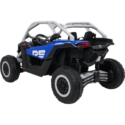 Elektryczny pojazd buggy Maverick Turbo RR niebiesko-szary