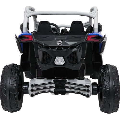 Elektryczny pojazd buggy Maverick Turbo RR niebiesko-szary