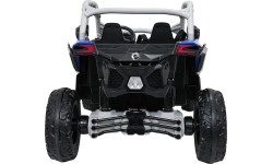 Elektryczny pojazd buggy Maverick Turbo RR niebiesko-szary