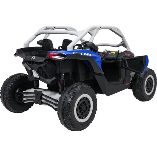 Elektryczny pojazd buggy Maverick Turbo RR niebiesko-szary