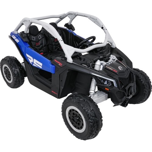 Elektryczny pojazd buggy Maverick Turbo RR niebiesko-szary