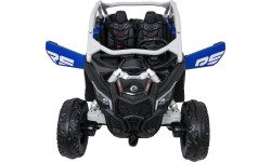 Elektryczny pojazd buggy Maverick Turbo RR niebiesko-szary