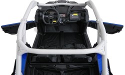 Elektryczny pojazd buggy Maverick Turbo RR niebiesko-szary