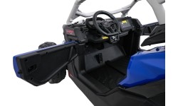 Elektryczny pojazd buggy Maverick Turbo RR niebiesko-szary