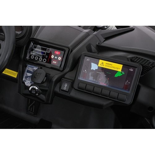 Elektryczny pojazd buggy Maverick Turbo RR niebiesko-szary