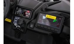 Elektryczny pojazd buggy Maverick Turbo RR niebiesko-szary