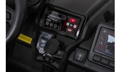 Elektryczny pojazd buggy Maverick Turbo RR niebiesko-szary