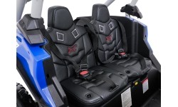 Elektryczny pojazd buggy Maverick Turbo RR niebiesko-szary