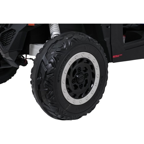 Elektryczny pojazd buggy Maverick Turbo RR niebiesko-szary