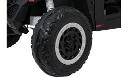 Elektryczny pojazd buggy Maverick Turbo RR niebiesko-szary