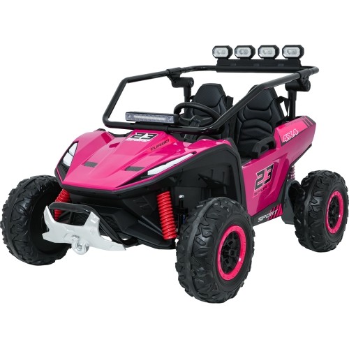 Pojazd elektryczny Buggy TURBO 23, różowy