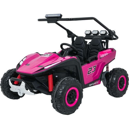 Pojazd elektryczny Buggy TURBO 23, różowy