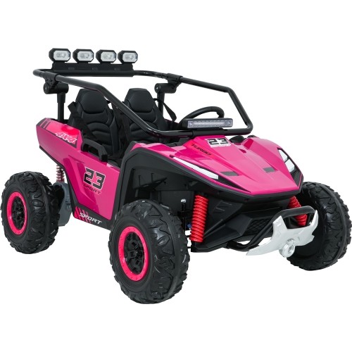 Pojazd elektryczny Buggy TURBO 23, różowy