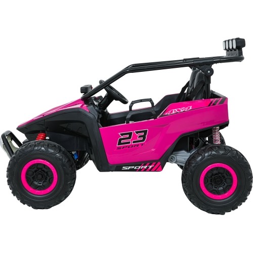 Pojazd elektryczny Buggy TURBO 23, różowy