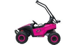 Pojazd elektryczny Buggy TURBO 23, różowy