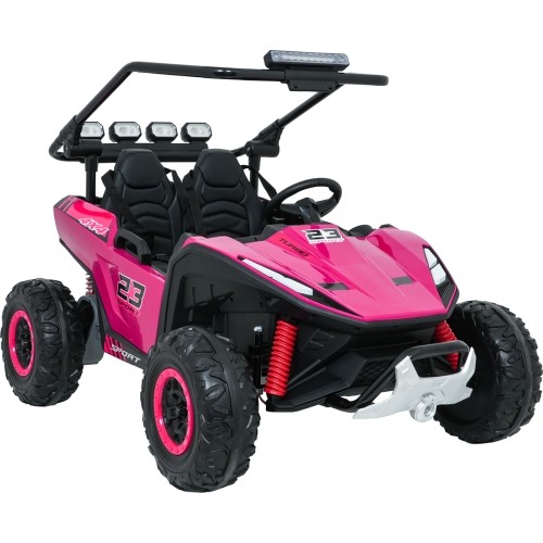 Pojazd elektryczny Buggy TURBO 23, różowy
