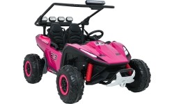 Pojazd elektryczny Buggy TURBO 23, różowy