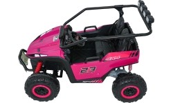 Pojazd elektryczny Buggy TURBO 23, różowy