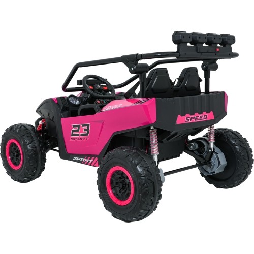 Pojazd elektryczny Buggy TURBO 23, różowy