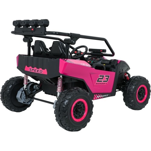 Pojazd elektryczny Buggy TURBO 23, różowy