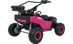 Pojazd elektryczny Buggy TURBO 23, różowy