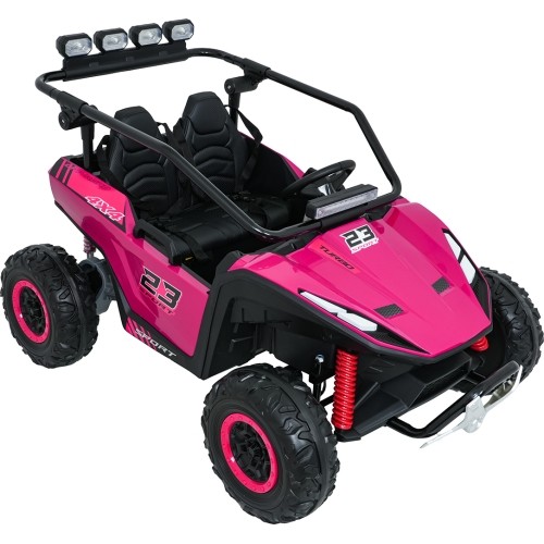 Pojazd elektryczny Buggy TURBO 23, różowy